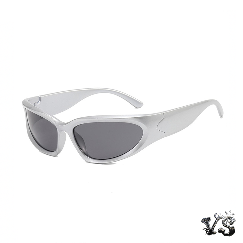 VS™ - Y2K SILVER SUNGLASSES