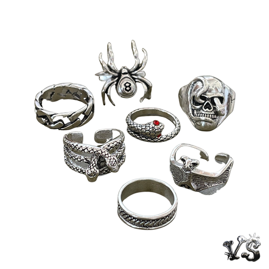 VS™ - PUNK BAT RING SET