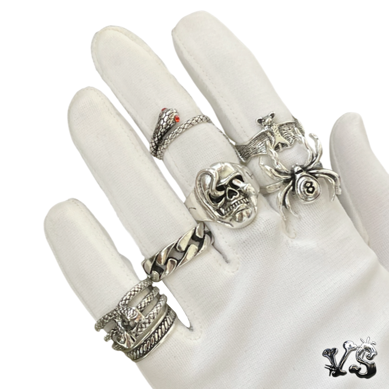 VS™ - PUNK BAT RING SET