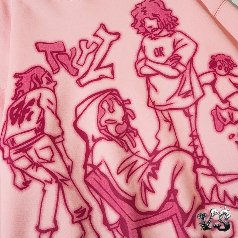 VS™ - PINK VAGUELY HOODIE