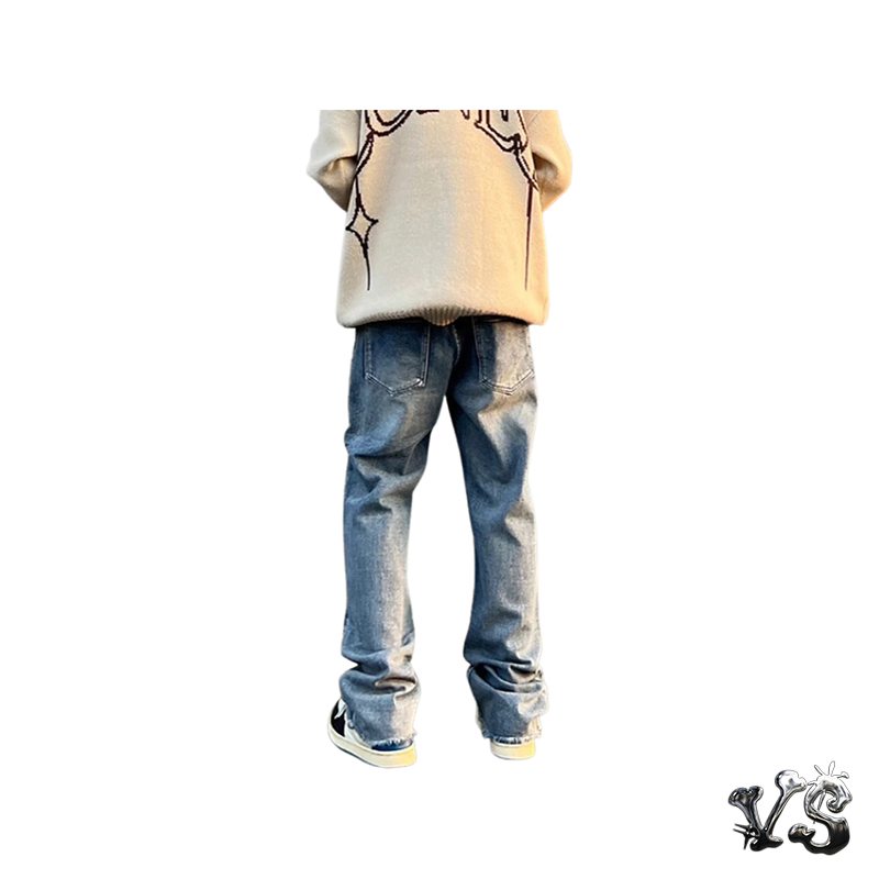 VS™ - PUNK FLARE PATCHWORK DENIM