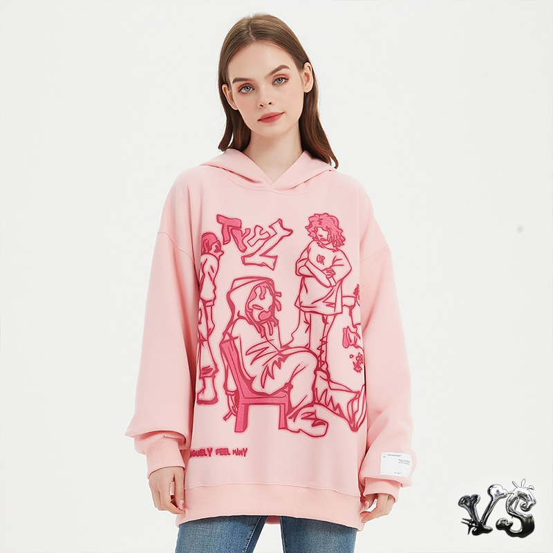 VS™ - PINK VAGUELY HOODIE