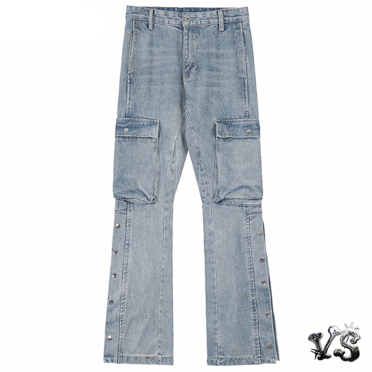 VS™ - CARGO SNAP DENIM PANTS