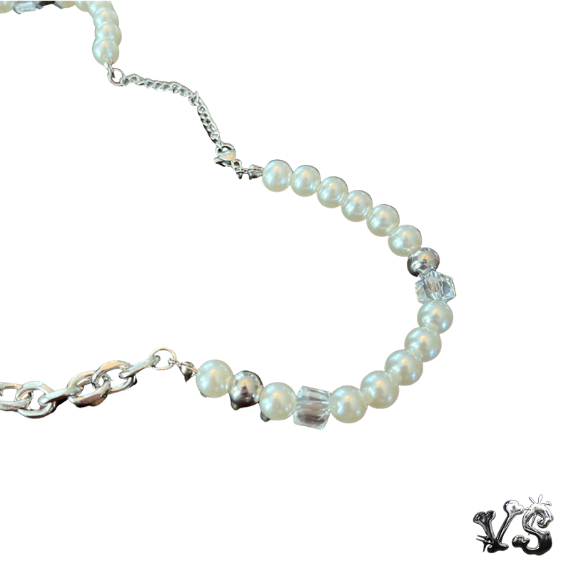 VS™ - Y2K CHAIN PEARL NECKLACE